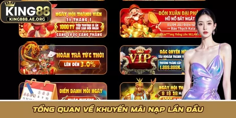 Tổng quan về khuyến mãi nạp lần đầu